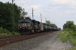 NS 9688 & 1099 lead 65E west with ethanol empties